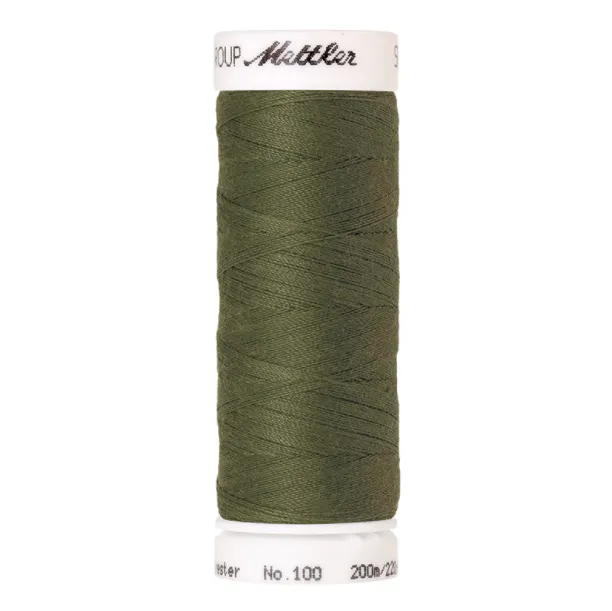 mettler-seralon-fil-couture-200-m-vert-kaki-1210 image 1