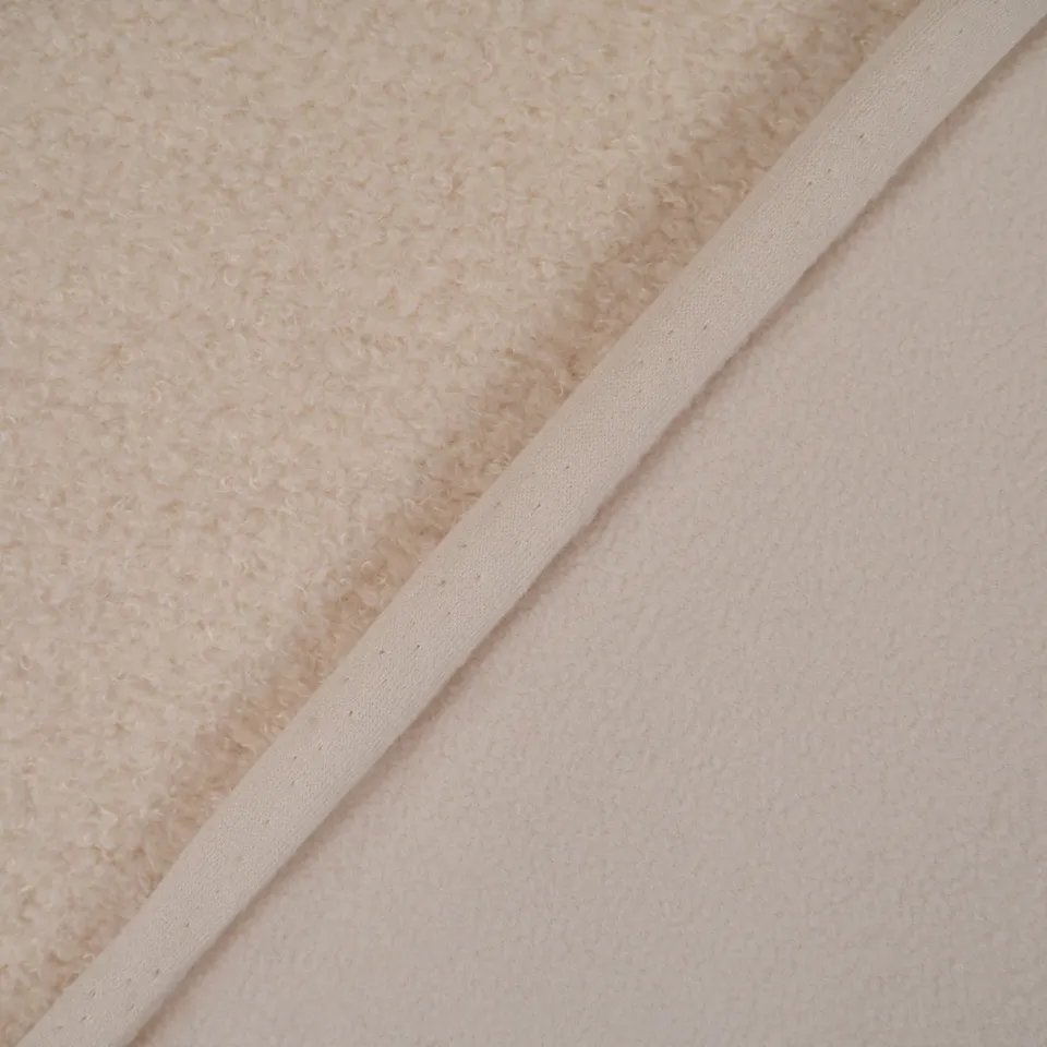 ikat-e-tissus-coupon-teddy-polaire-cru-35-cm-doux image 1