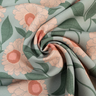 ikat-e-soft-bloom-tissu-viscose-vert-sauge image 4