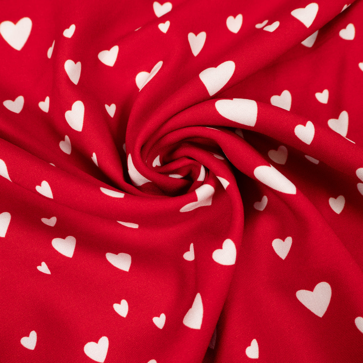 ikat-e-tissus-coupon-viscose-petit-c-ur-rouge-imprim image 5