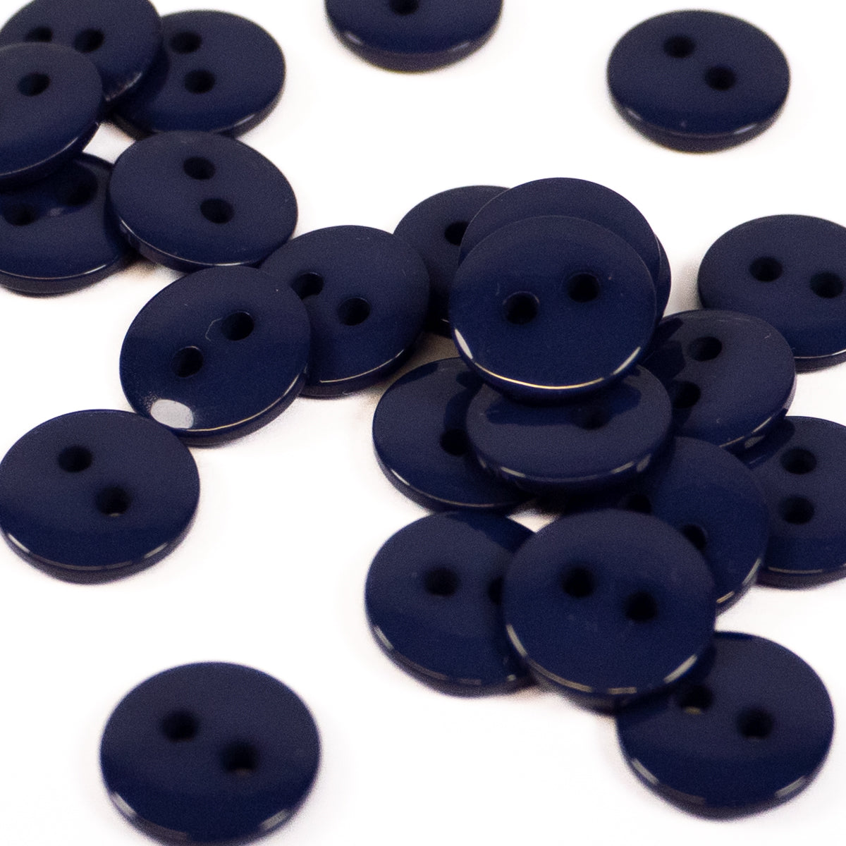 ikat-e-bouton-brillant-2-trous-bleu-nuit-twilight image 1