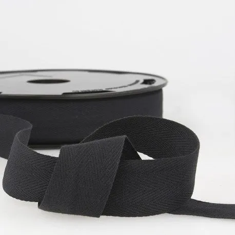 ikat-e-mercerie-ruban-serg-coton-noir-10-mm image 1