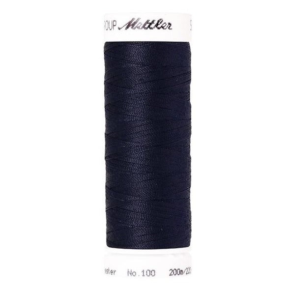 mettler-seralon-fil-coudre-200-m-954-bleu-marine image 1