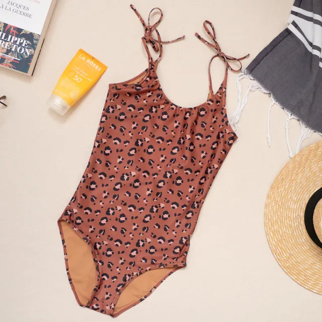 ikat-e-tissus-lycra-maillot-graou-chocolat-l-opard-souple image 1