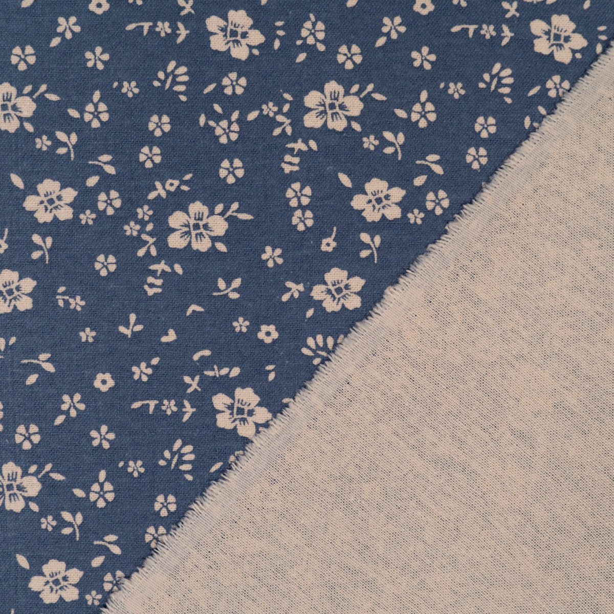 ikat-e-tissus-gard-nias-tissu-flanelle-bleu-fleurs image 5