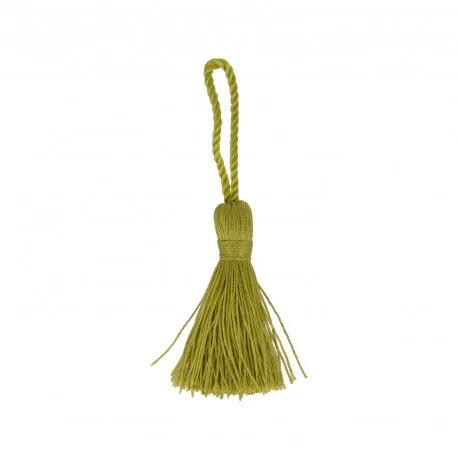 ikat-e-pompon-galon-satin-vert-anis-personnalisation image 1