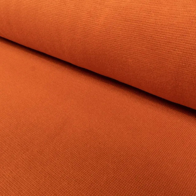 ikat-e-tissus-bord-c-te-bio-pumpkin-443-orange-uni-extensible image 1