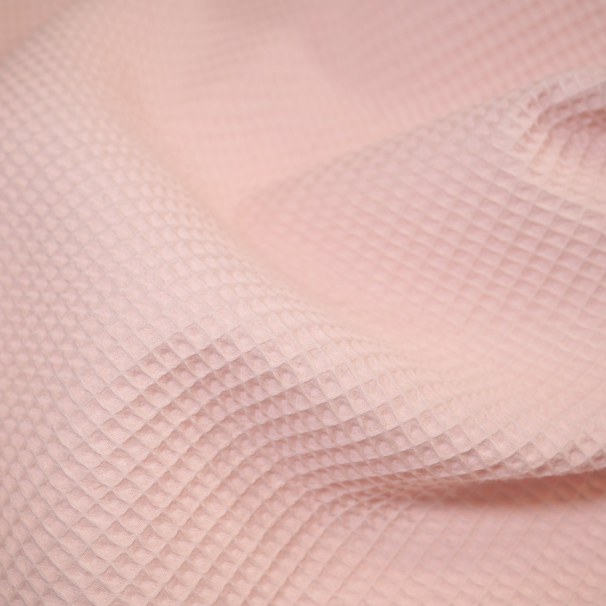 ikat-e-tissus-nid-d-abeille-rose-blush-textur image 1
