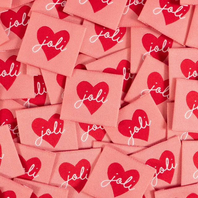 ikat-e-mercerie-tiquettes-pretty-heart-x5 image 1