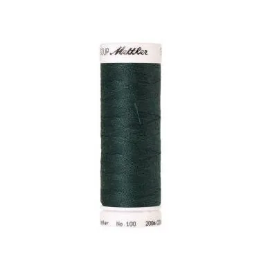 mettler-seralon-fil-coudre-200-m-vert-fonc-1216-polyester image 1