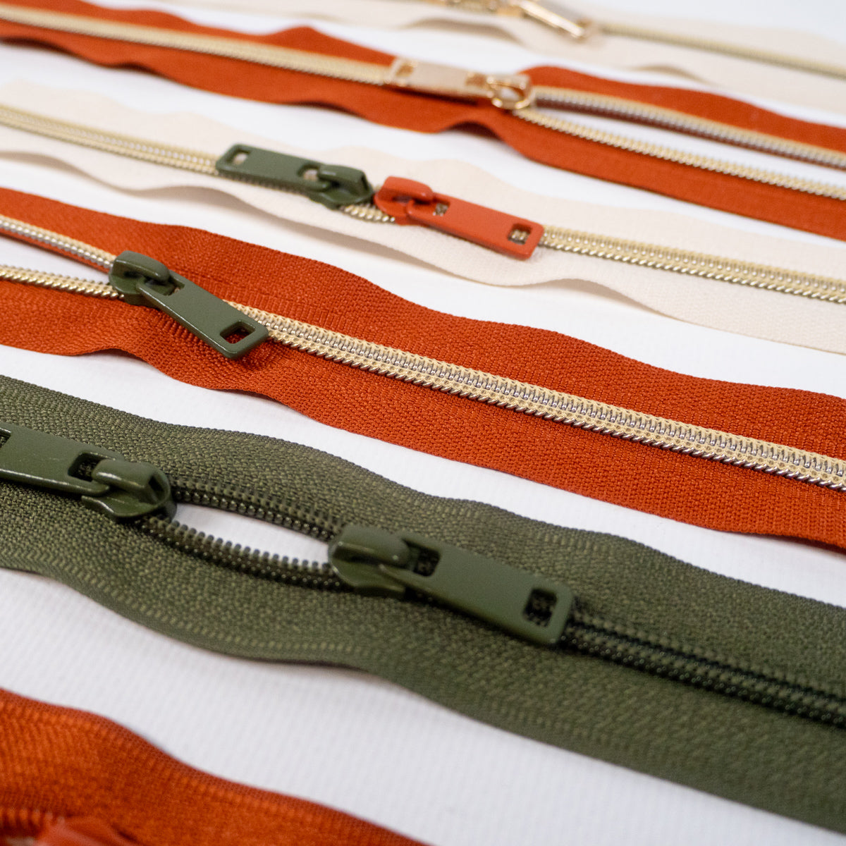ikat-e-mercerie-fermeture-clair-au-m-tre-acajou-or image 3