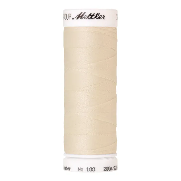 mettler-seralon-778-fil-coudre-200-m-beige-clair-polyester image 1