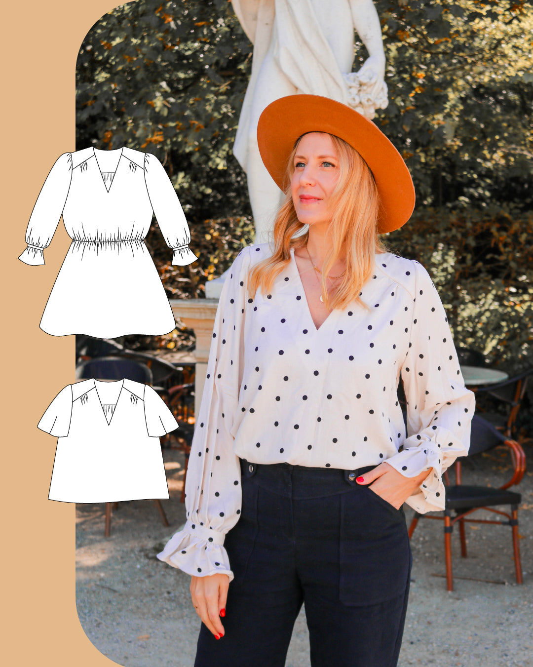 atelier-svila-hudson-blouse-et-robe-patron-pdf-manches image 1