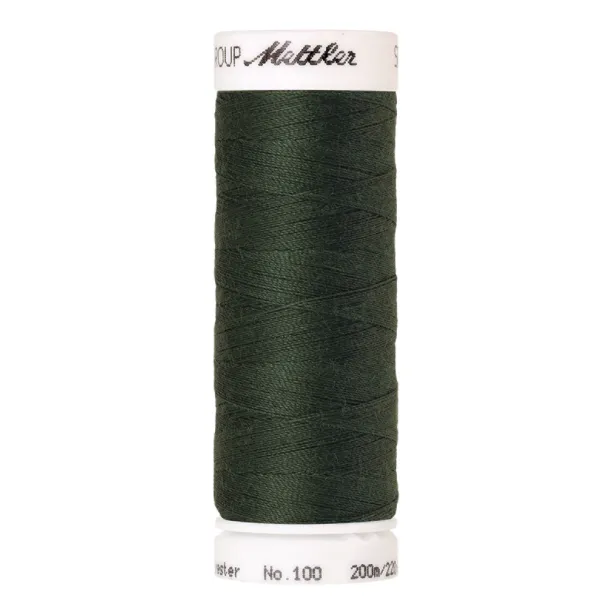 mettler-seralon-627-fil-coudre-vert-200m-polyester image 1