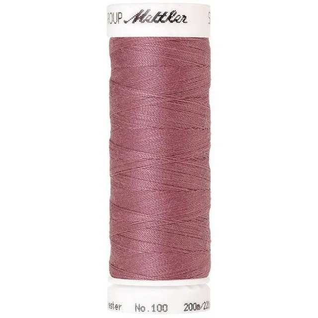 mettler-seralon-fil-coudre-1460-rose-cendr-200m-polyester image 1