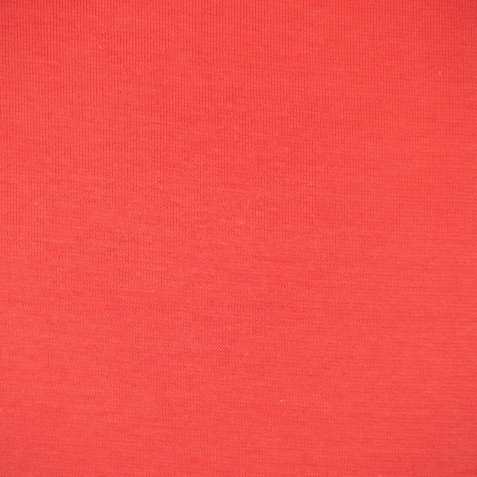 ikat-e-tissus-bord-c-te-rose-corail-254-extensible image 1