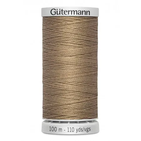 g-termann-extra-fort-139-fil-coudre-brun-100m-polyester image 1