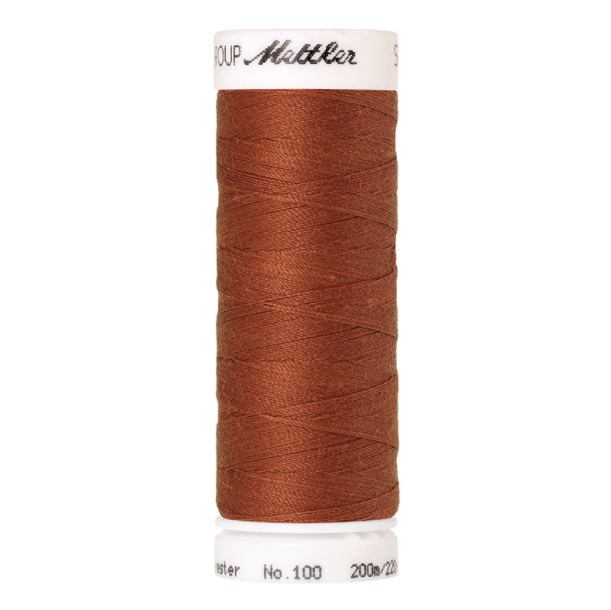 mettler-seralon-fil-coudre-200m-noisette-1054-polyester image 1