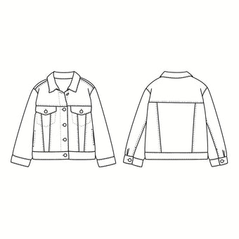 ikat-e-chicago-veste-enfant-patron-pdf-3-12-ans image 2