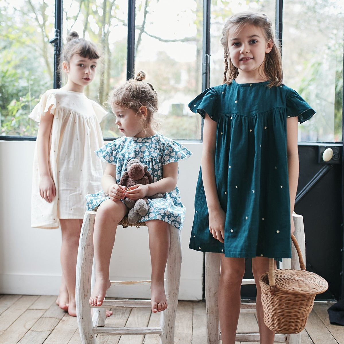 ikat-e-louise-patron-blouse-robe-enfant-pdf-3-12-ans image 1