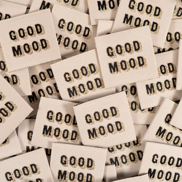 ikat-e-tiquettes-tiss-es-good-mood-x5-beige-lurex image 1
