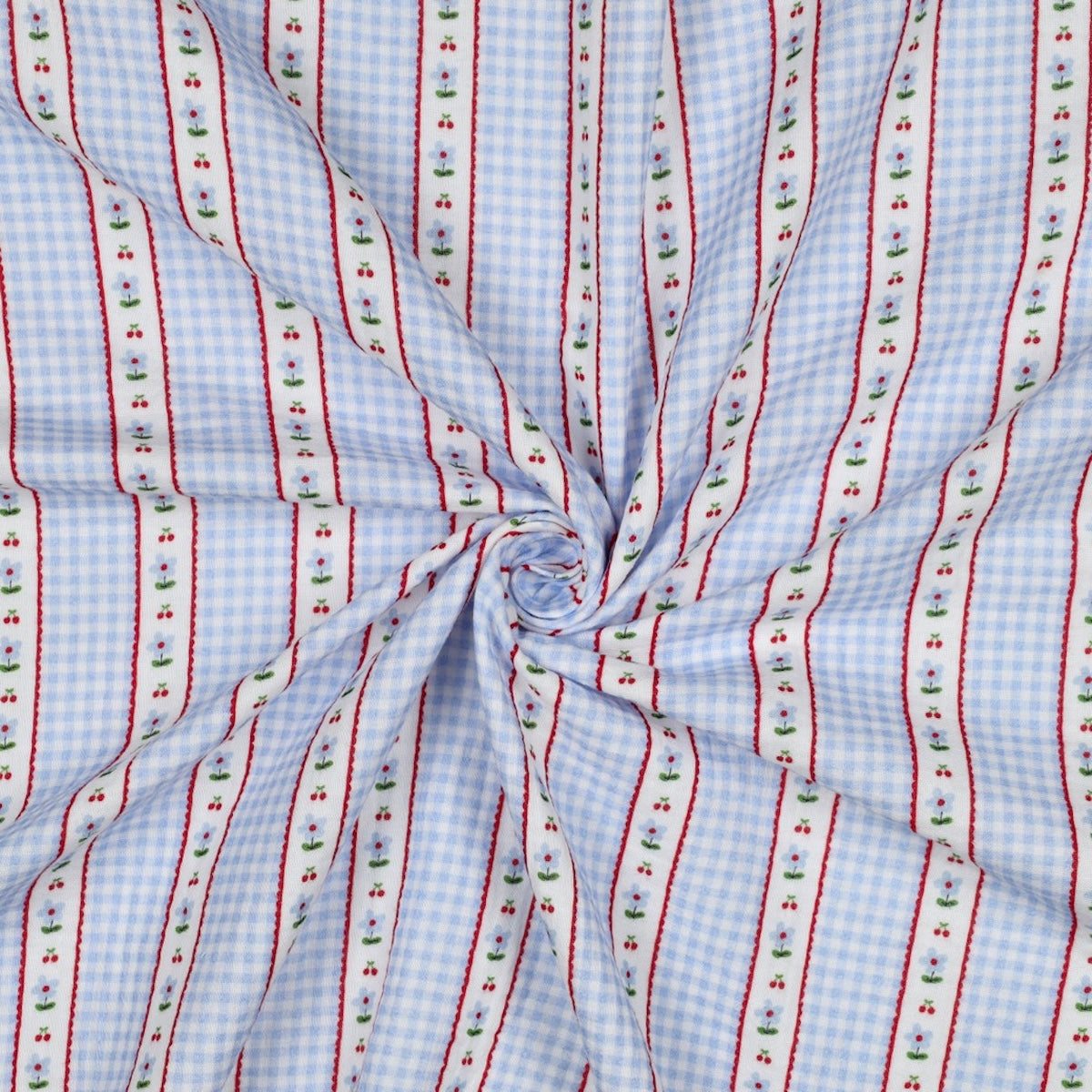 ikat-e-tissus-cottage-double-gaze-tissu-bleu-35-cm-coton image 3