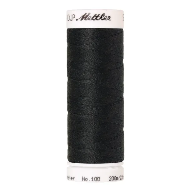 ikat-e-mercerie-fil-mettler-seralon-200-m-anthracite-1282 image 1