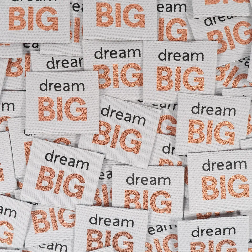 ikat-e-mercerie-dream-big-tiquettes-tiss-es-x5-lurex-cuivr image 1