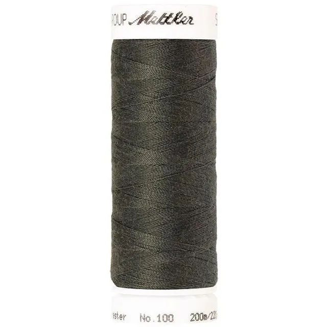 mettler-seralon-943-fil-coudre-200m-vert-khaki-polyester image 1