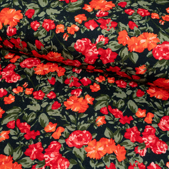 ikat-e-tissus-flora-viva-jersey-viscose-noir image 2