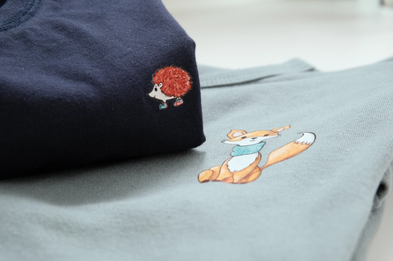 galoux-qui-coud-tout-for-t-d-automne-transferts-thermocollants-13-5x19-cm image 2
