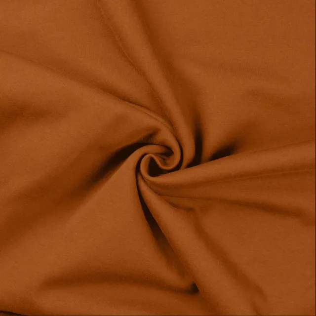 ikat-e-tissus-sweat-gratt-tissu-caramel-96-coton image 1