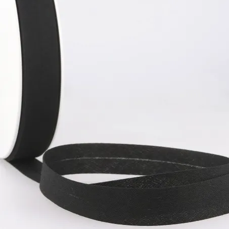 allextile-biais-noir-ruban-20-mm-polyester-coton-au-m-tre image 1