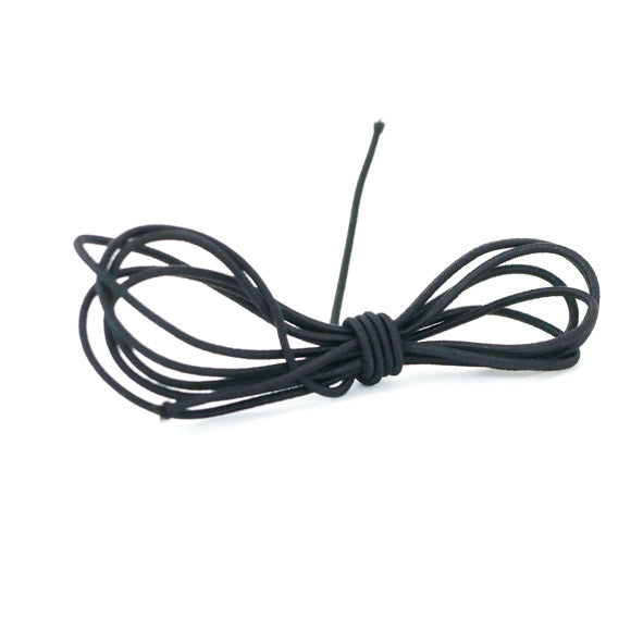 ikat-e-lastique-rond-noir-1-2-mm-cordon-1-m-chapeau image 1