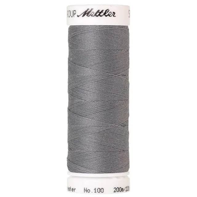 mettler-seralon-fil-coudre-200m-gris-3501-polyester image 1