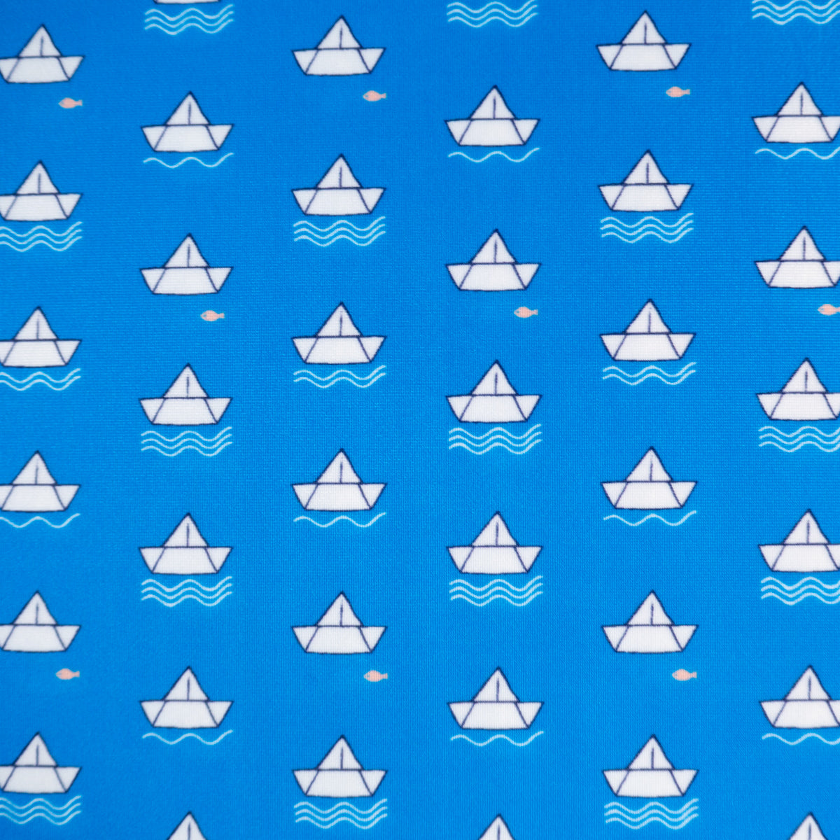 ikat-e-tissus-coupon-lycra-bato-bleu-vif-20-cm image 2