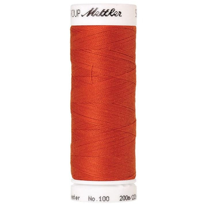 mettler-seralon-fil-coudre-200m-orange-450-polyester image 1