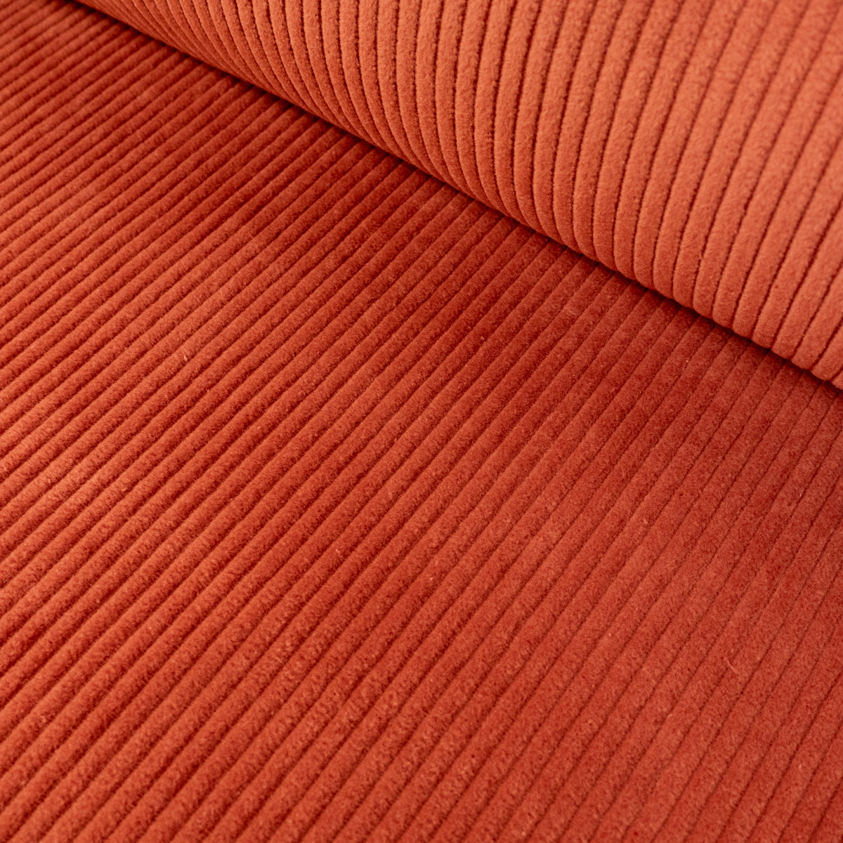 ikat-e-tissus-velours-grosses-c-tes-tomette-orange image 5
