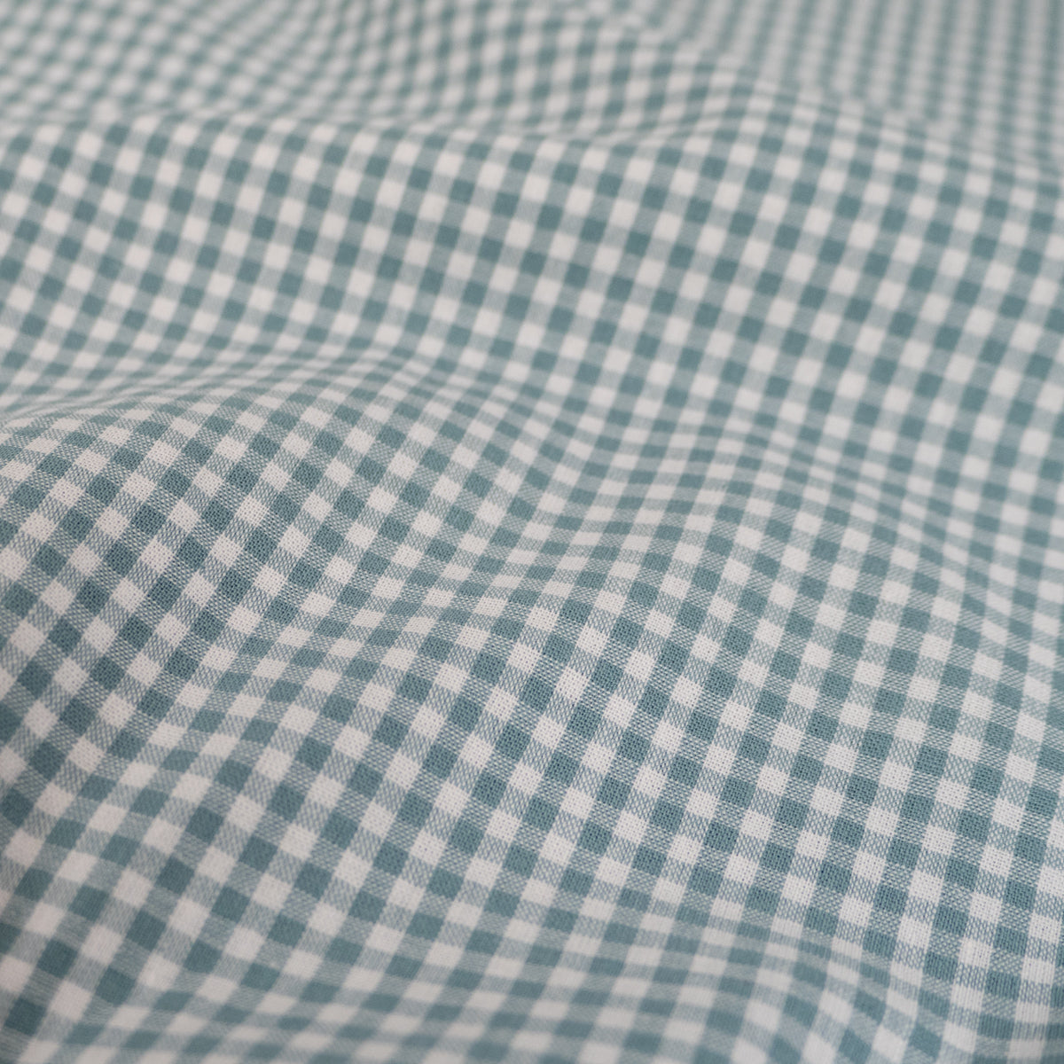 ikat-e-tissu-vichy-mini-carreaux-amande-coton image 1