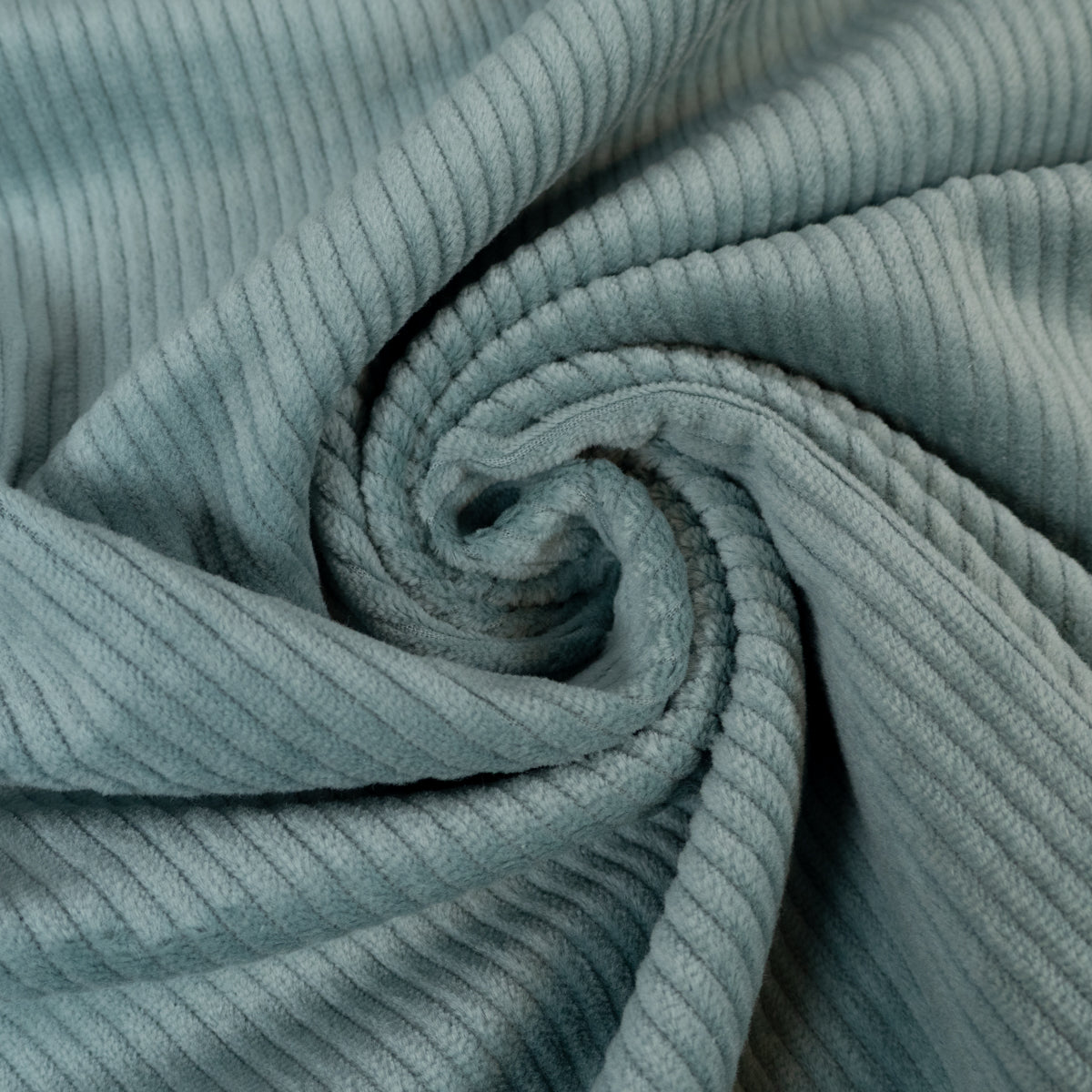 ikat-e-velours-tissu-moyennes-c-tes-menthe image 1