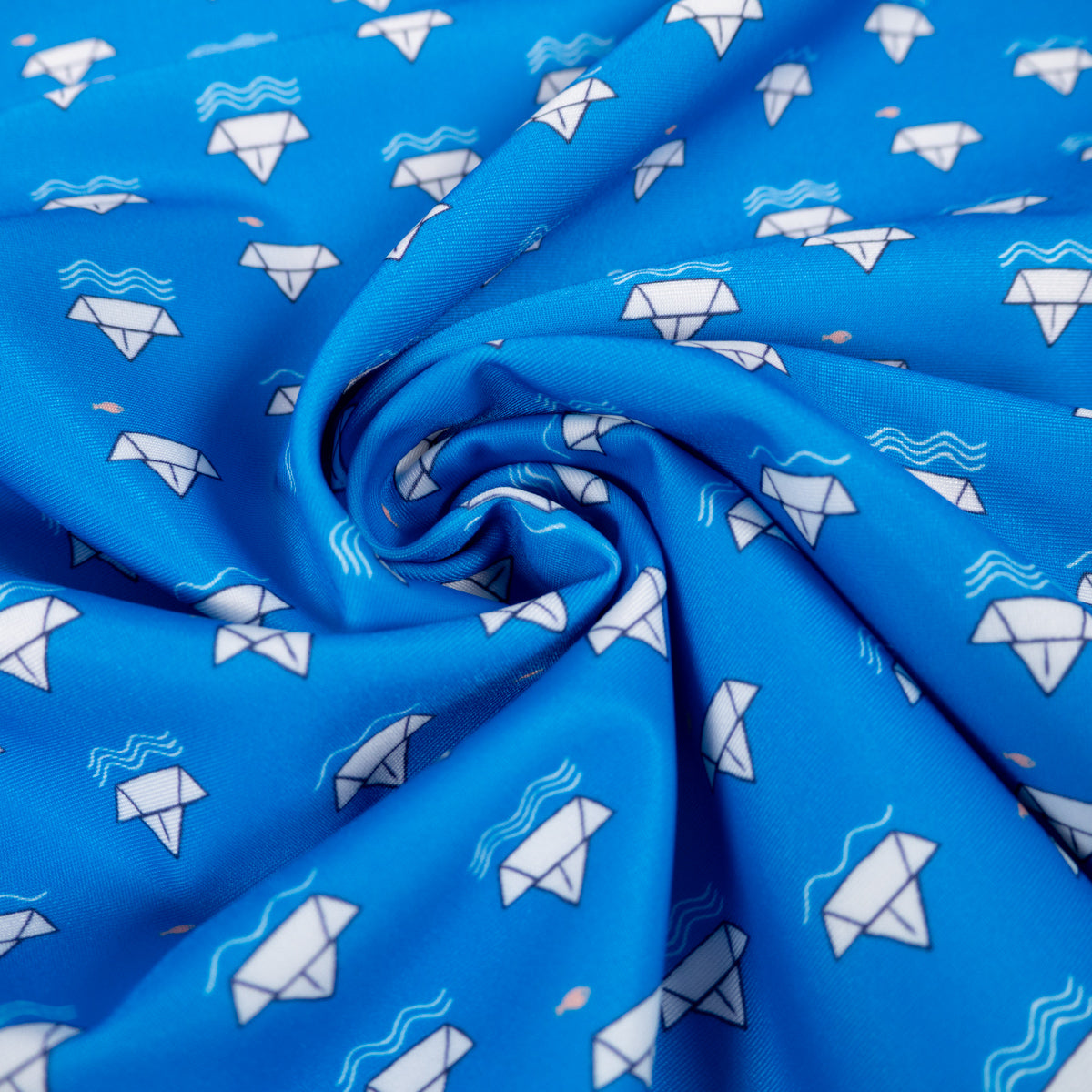 ikat-e-tissus-coupon-lycra-bato-bleu-vif-20-cm image 6