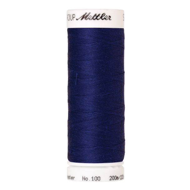 mettler-seralon-1078-fil-coudre-200-m-bleu-indigo-polyester image 1