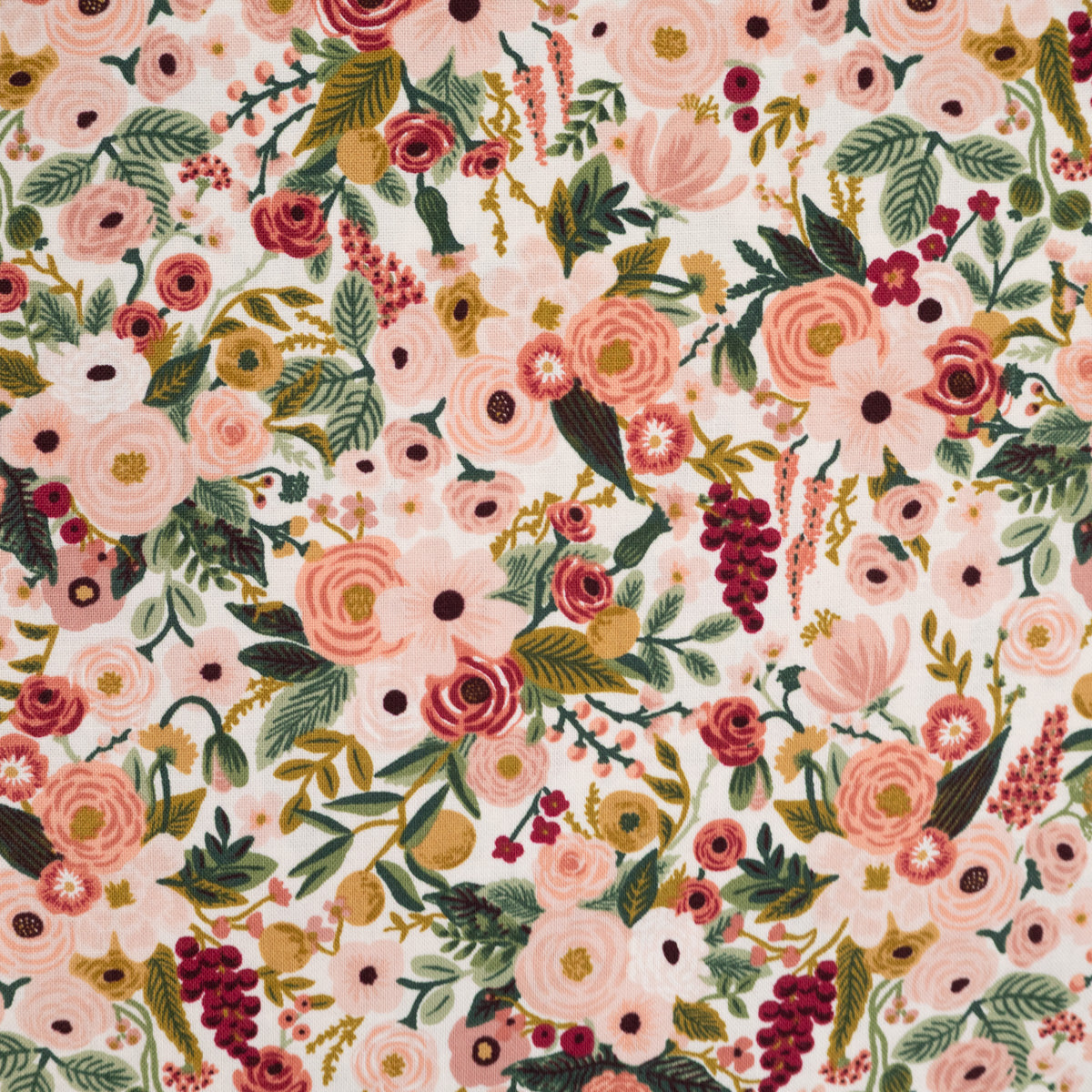 ikat-e-tissus-popeline-coton-rifle-paper-petite-rose image 2