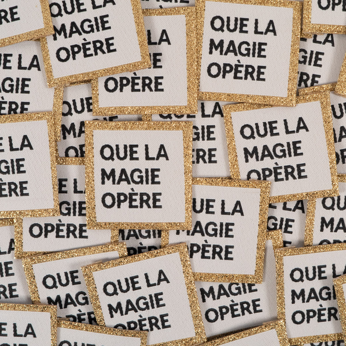 ikat-e-laisse-la-magie-tiquette-tiss-e-cru-x5 image 1