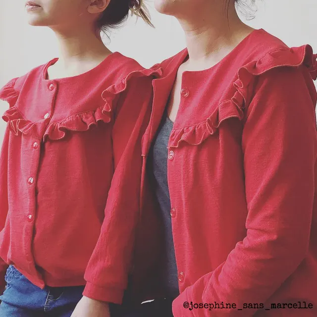 ikat-e-duo-irma-patron-gilet-veste-femme-enfant-pdf image 1