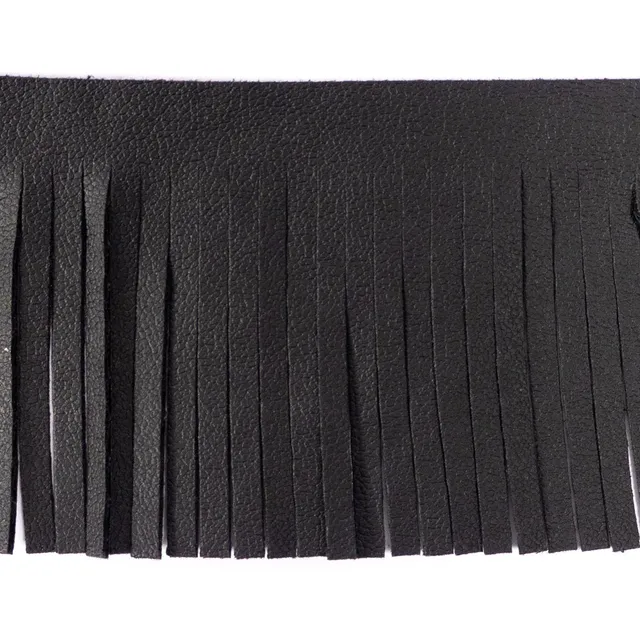 ikat-e-ruban-franges-noir-5-cm-polyester-au-m-tre image 1