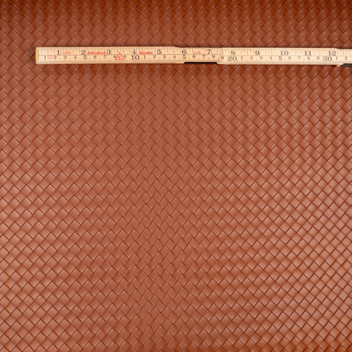 ikat-e-coupon-tissu-simili-cuir-tress-marron-20-cm image 6