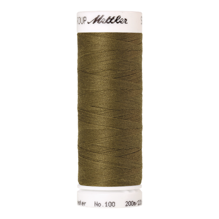 mettler-seralon-fil-coudre-200m-kaki-666-polyester-2 image 1