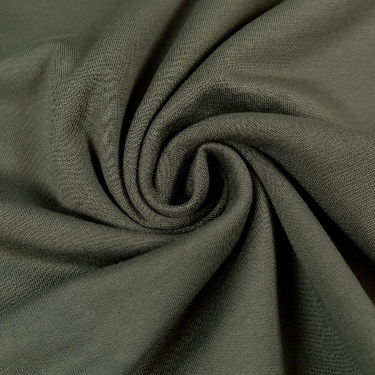 ikat-e-tissus-sweat-kaki-uni image 3