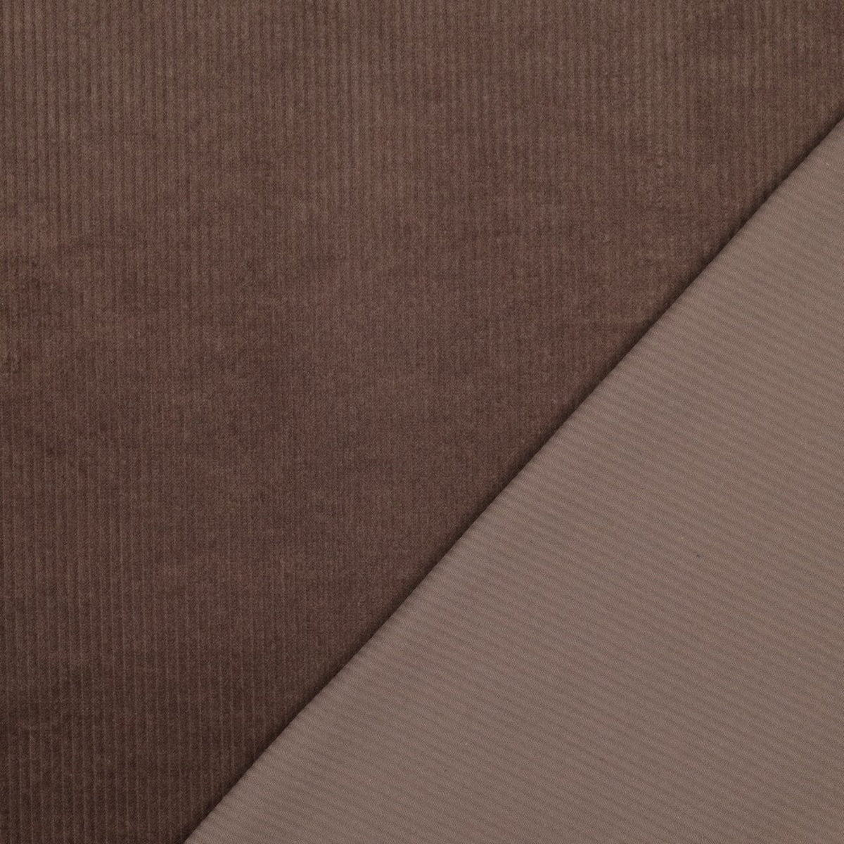 ikat-e-tissu-velours-c-tes-6w-marron-uni image 4